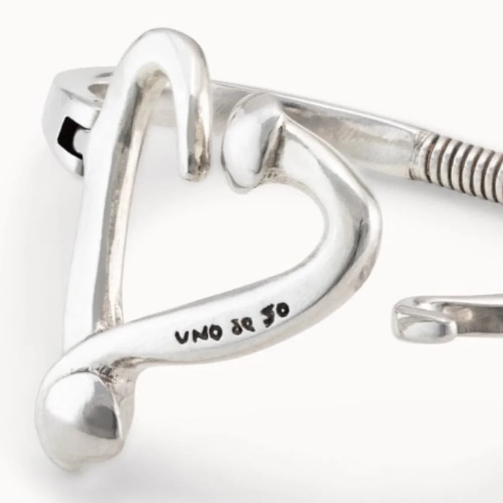 UNO de 50 Bracelet - ONE LOVE - Size M - Silver
